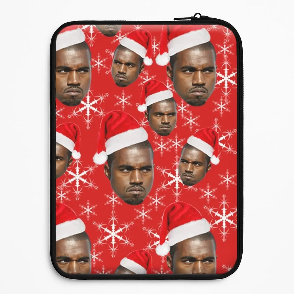Protective Corners Christmas Kanye Laptop Sleeve