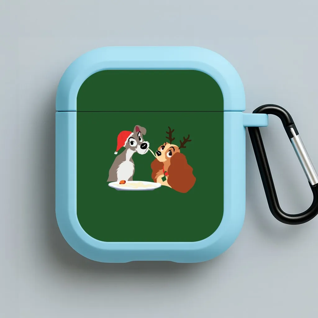 Trendy Handy Shell ultra compact charging box Christmas Lady AirPods Case