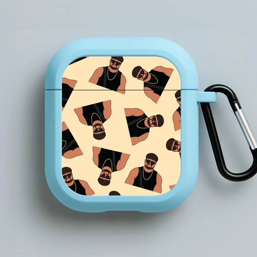 airpods cover for athletes Ibiza Final Boss Pattern AirPods Case