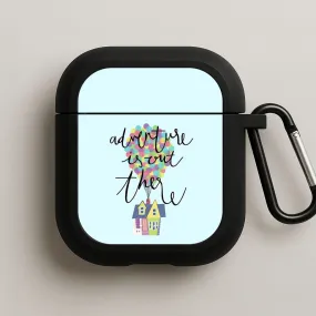 lightweight pocket airpods shell sleek ergonomic airpods protector Adventure Is Out There AirPods Case