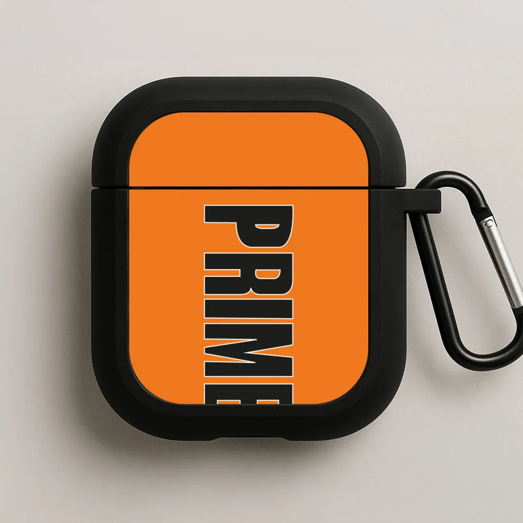Prime - Orange AirPods Case customized airpods shell