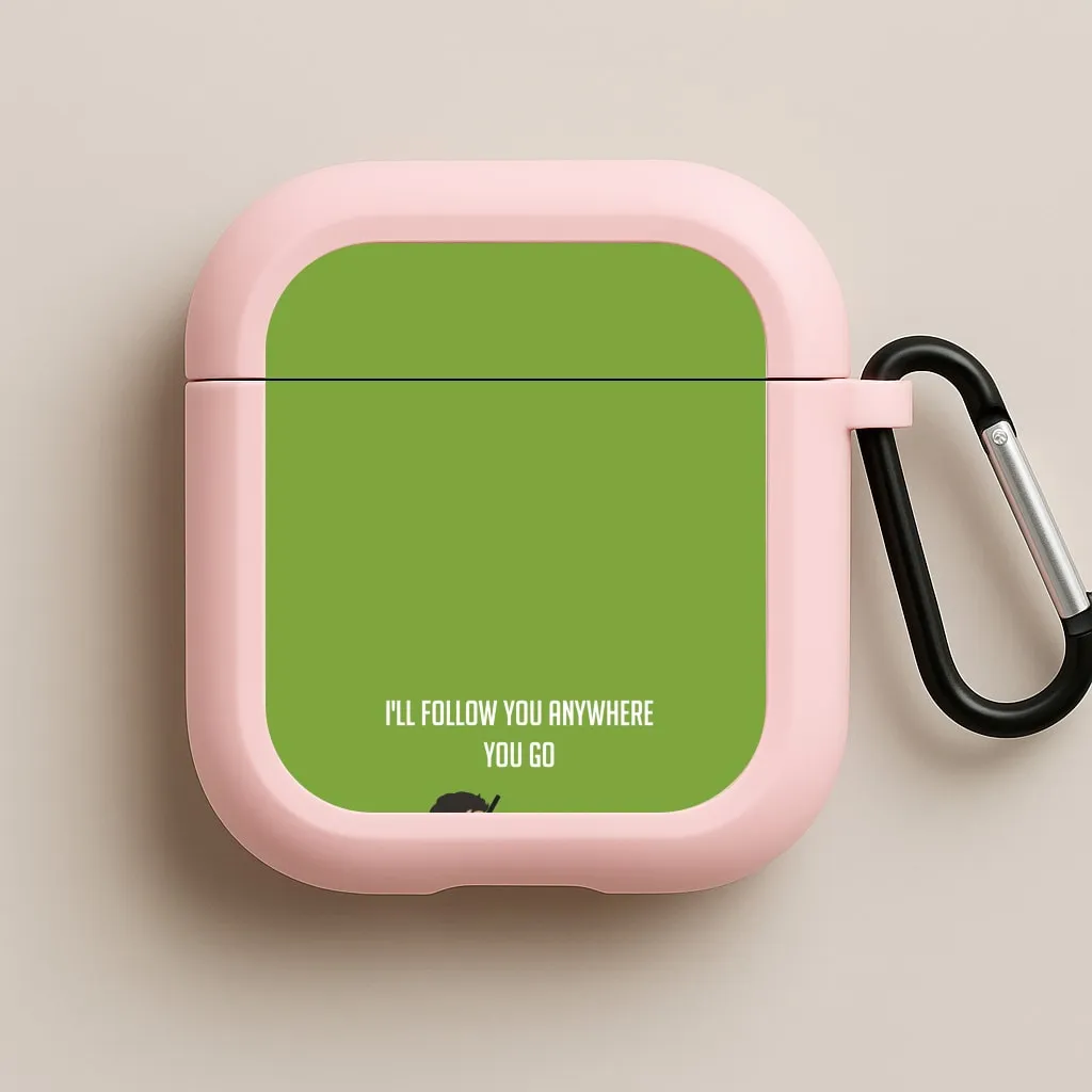 Fashion Daily Case Compact Tech Organizer I'll Follow You Anywhere Ellie And Joel AirPods Case