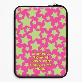Chappell Rent Free In My Head Laptop Sleeve Rugged Feel