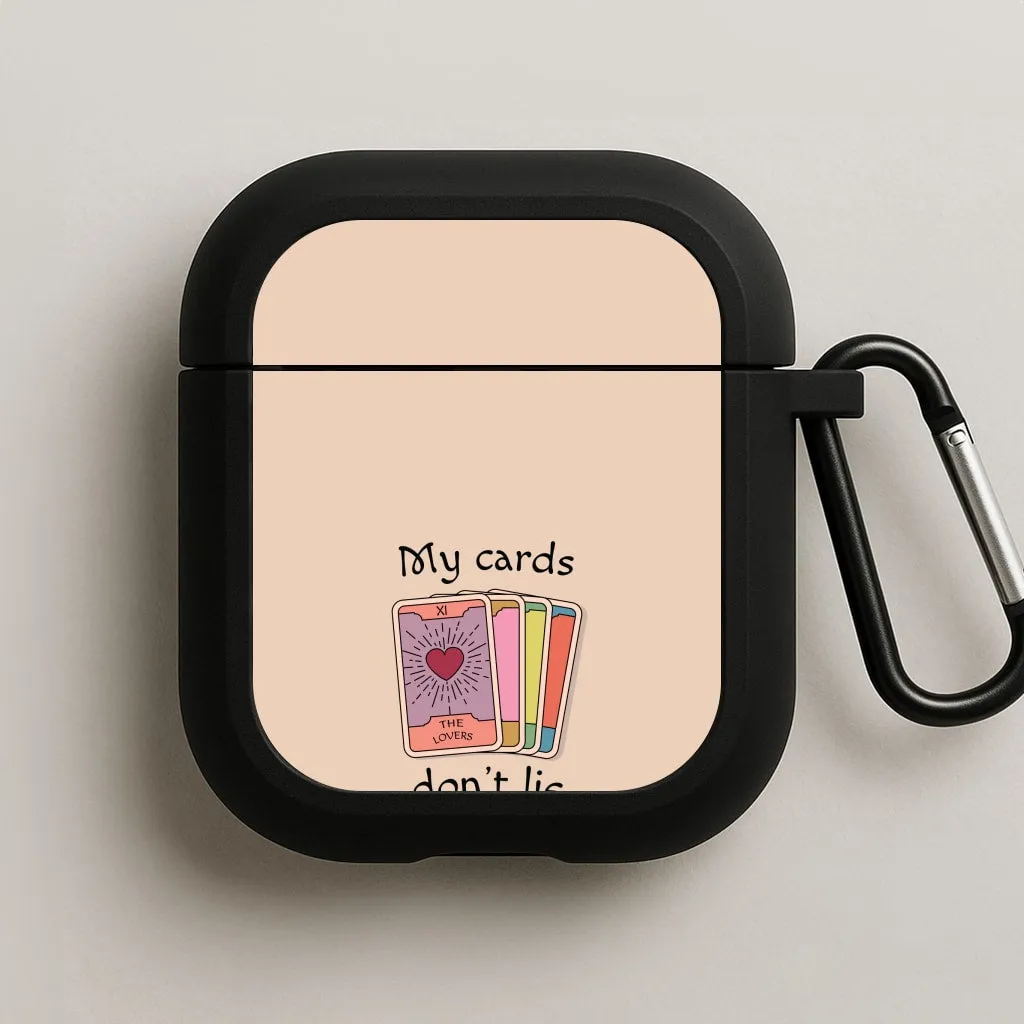 Trendy Carry Clip My Cards, Don't Lie AirPods Case