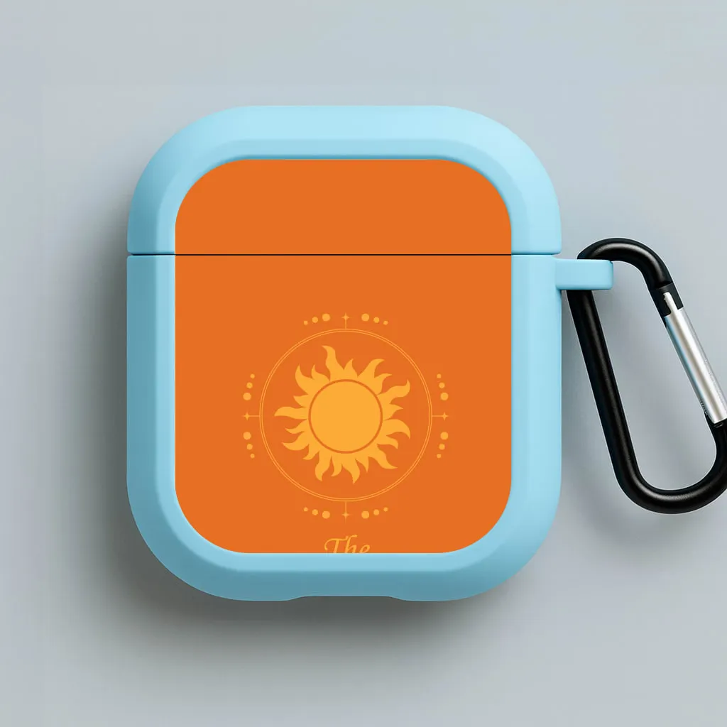 Soft Texture Bag The Sun Orange AirPods Case