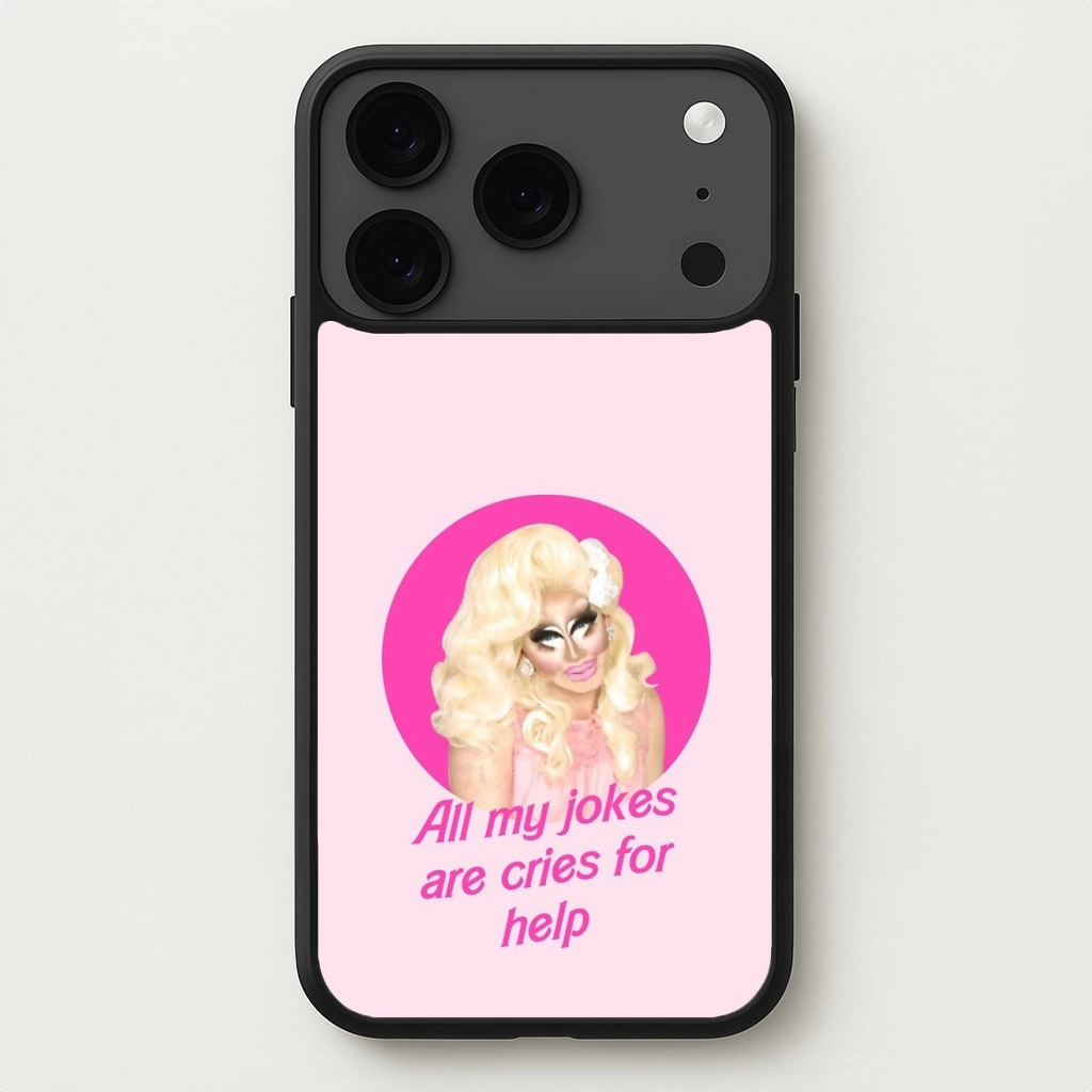 Tactile Feel Subtle design Trixie Mattel Jokes - Drag Queen's Drag Race Phone Case