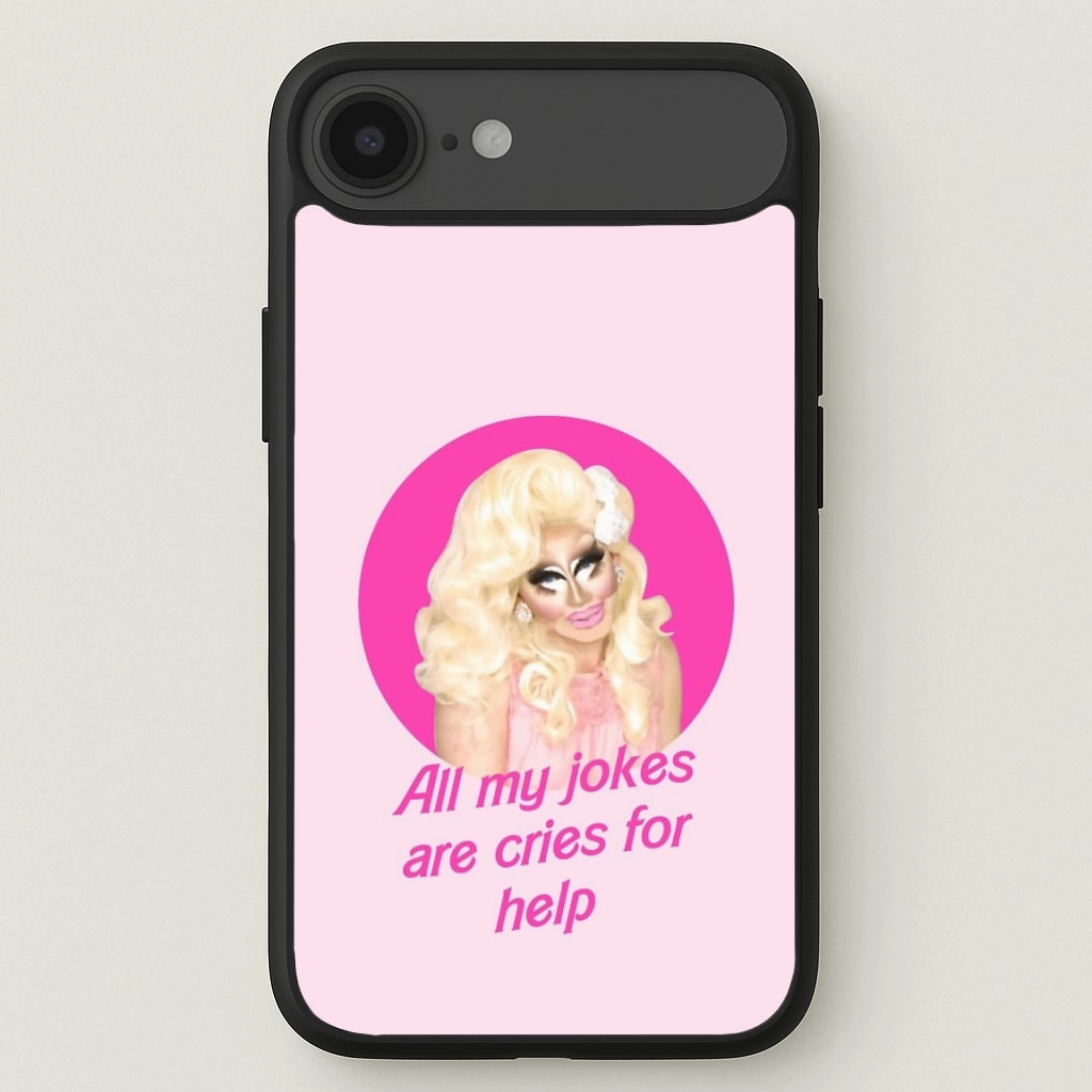 Rugged Finish Drop Defense Trixie Mattel Jokes - Drag Queen's Drag Race Phone Case