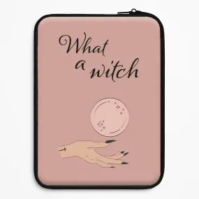 What A Witch - Halloween Laptop Sleeve Magnetic Mount