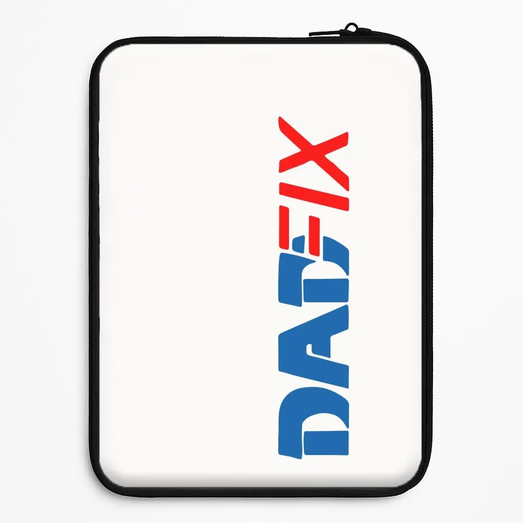 DadFix - Father's Day Laptop Sleeve Colorful Design