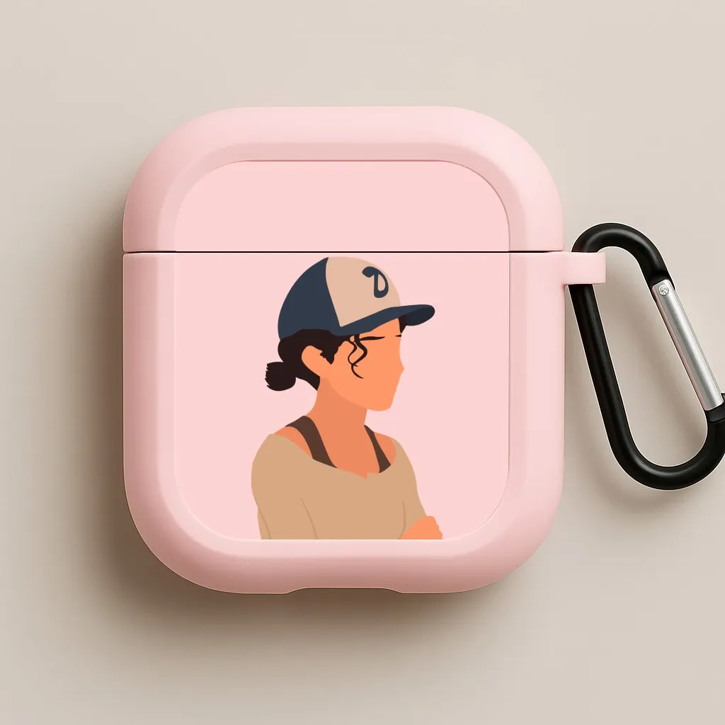 Clementine Faceless - TWD AirPods Case dustproof storage protector