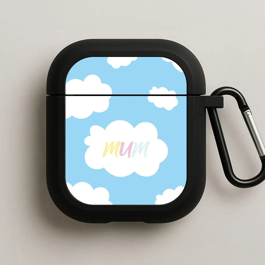 Clouds - Mothers Day AirPods Case Simple Carry Design