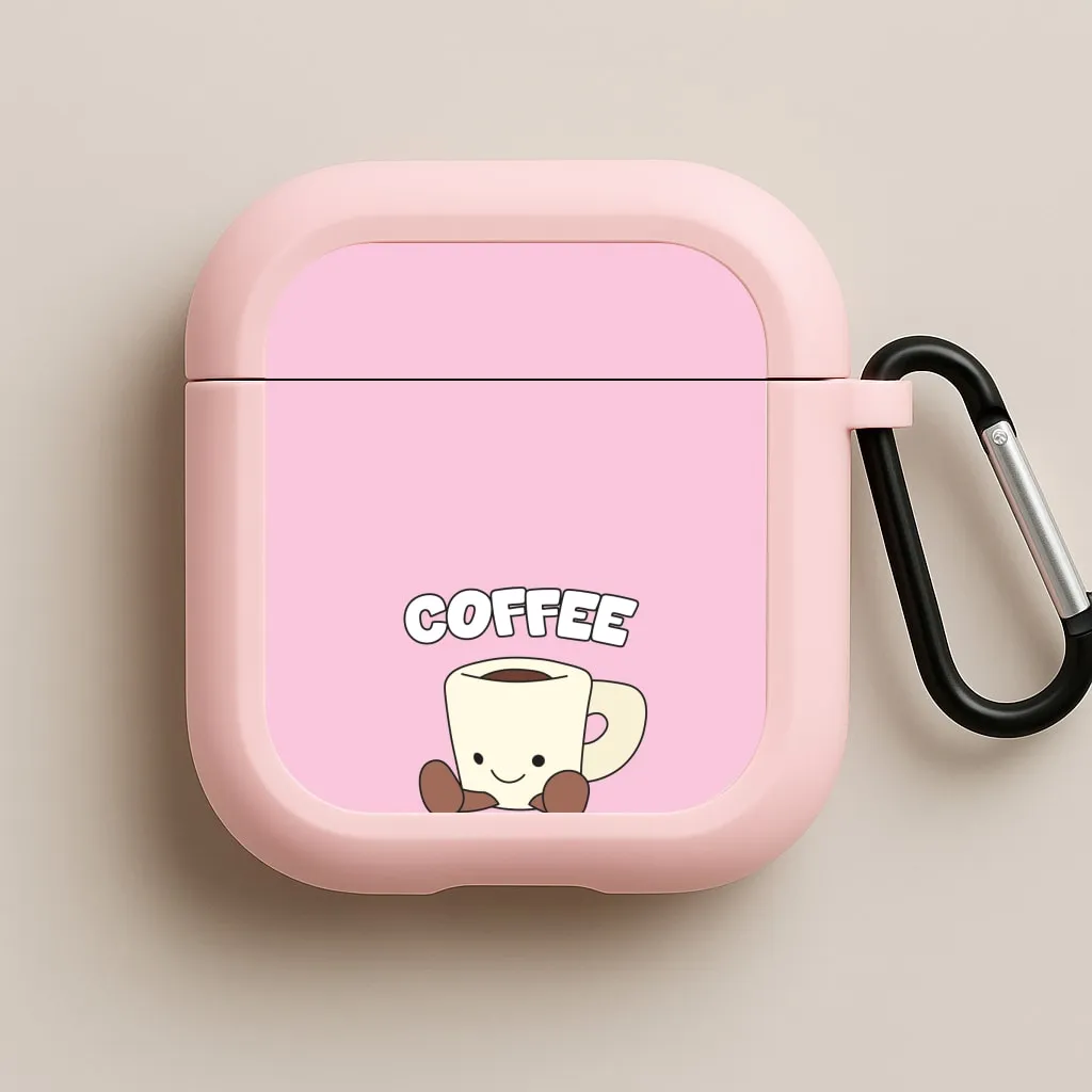 Coffee Please Mug AirPods Case Creative Slim Case