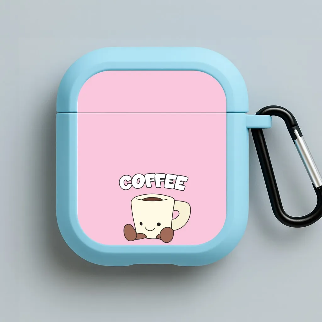 Stylish Audio Accessory Coffee Please Mug AirPods Case