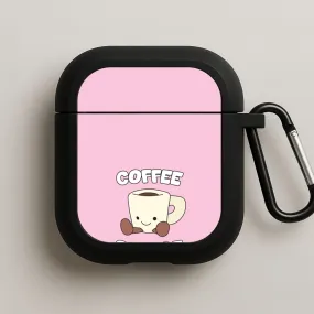 Convenient Audio Storage Coffee Please Mug AirPods Case