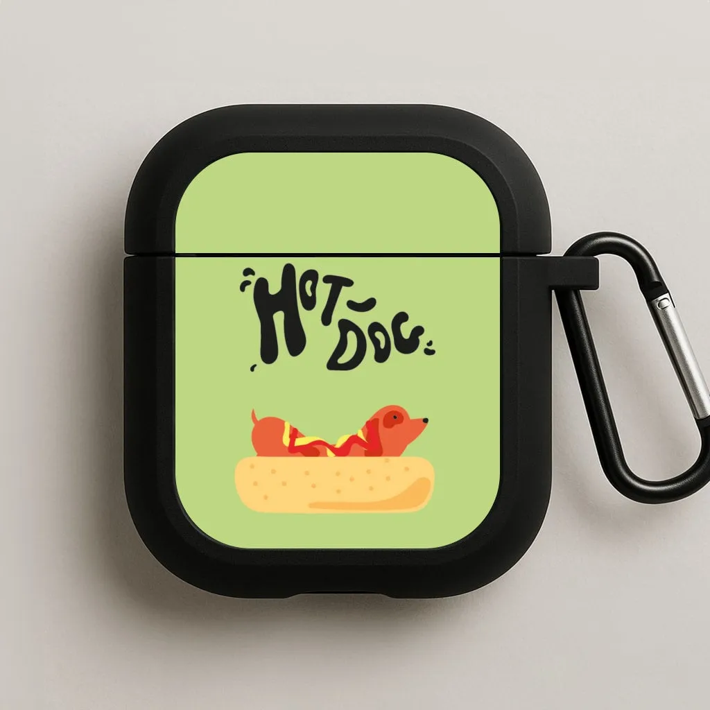 Hot Dog - Dachshunds AirPods Case Trendy Lifestyle Storage