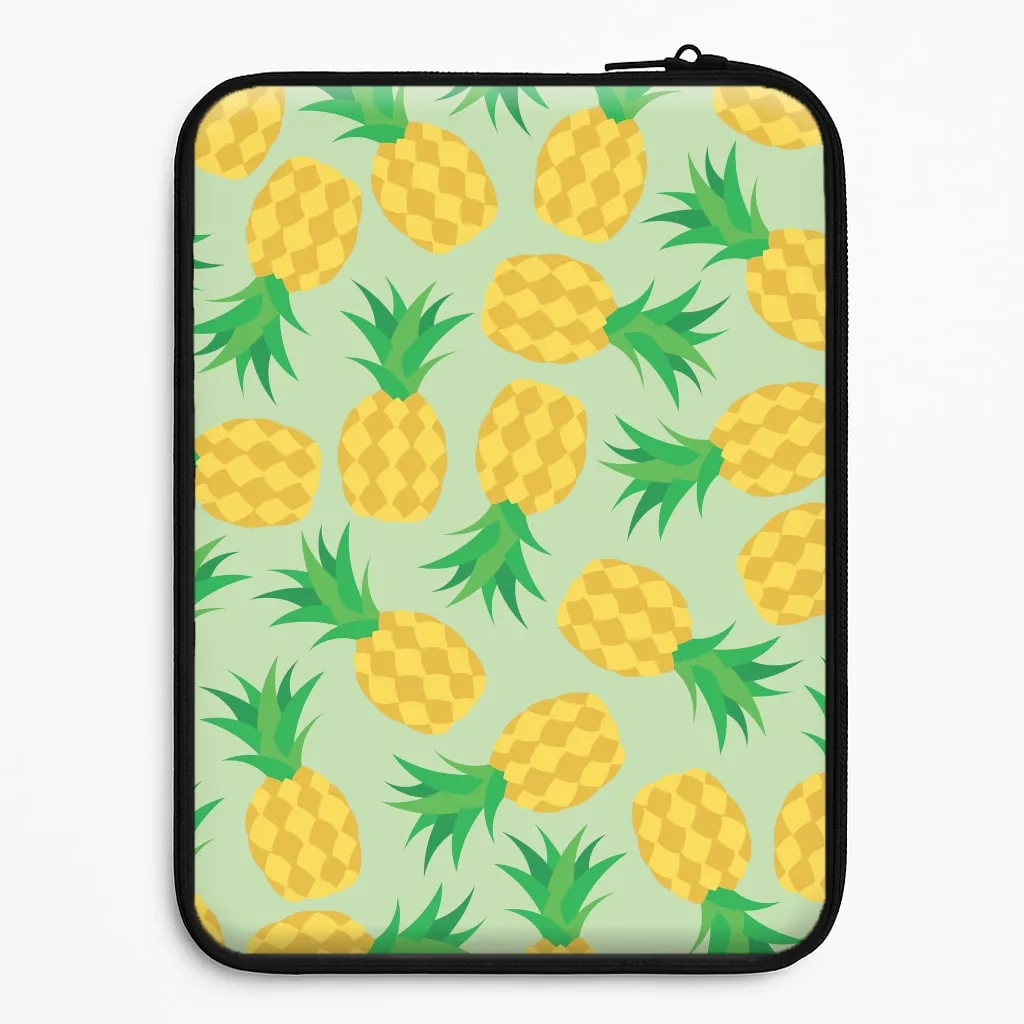 Grip Control Minimal Protection Pineapples Pattern Laptop Sleeve