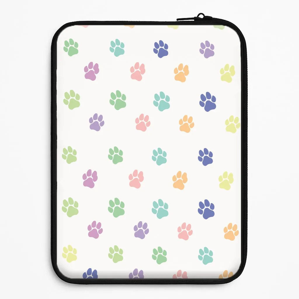 Coloured patterns - Dog Patterns Laptop Sleeve Grip Safe