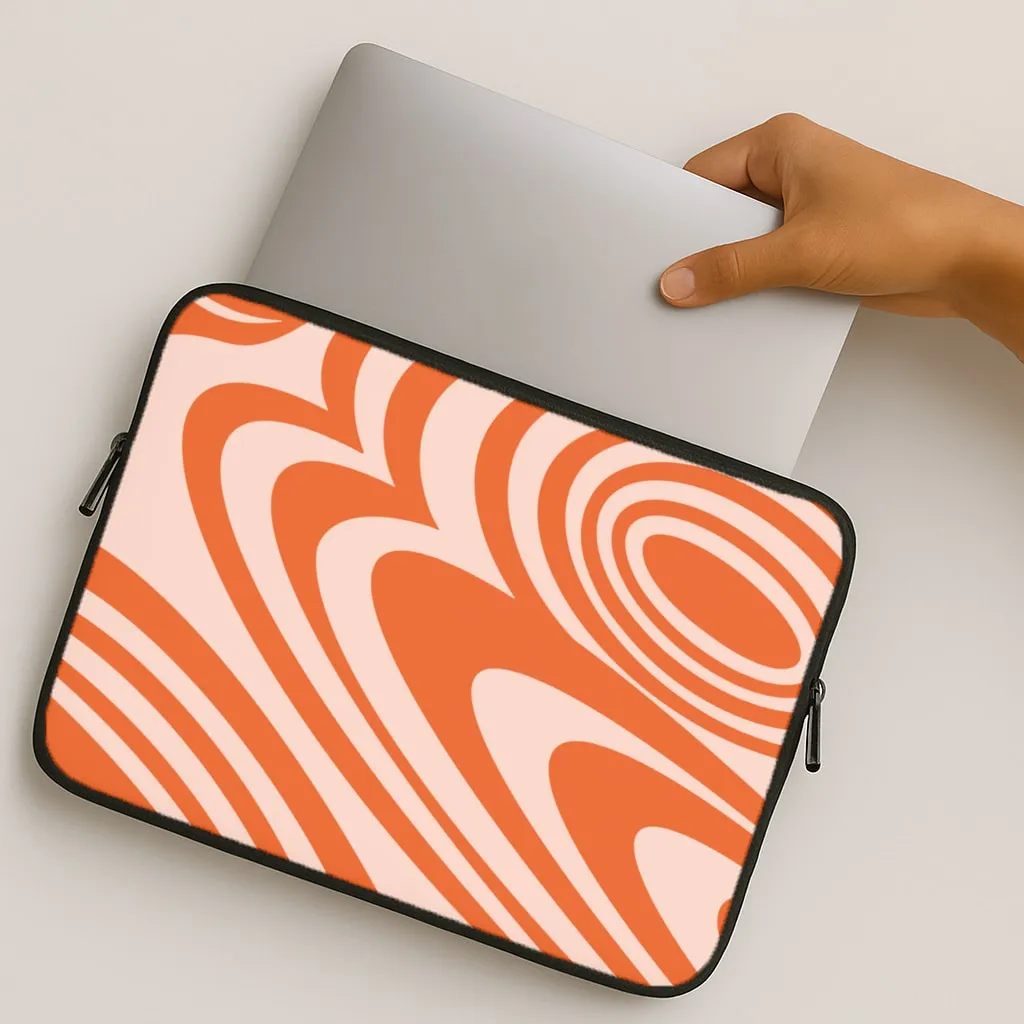 3D Effect Shock Frame Colourful Abstract Pattern I Laptop Sleeve