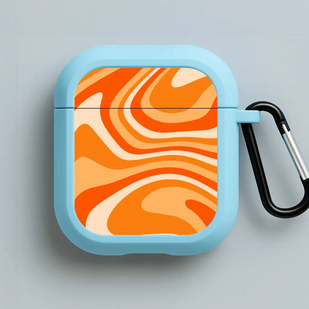 airpods case for professionals sleek ultra slim cover Colourful Abstract Pattern XI AirPods Case