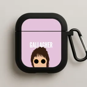 Rock Band Member Purple AirPods Case soft matte silicone protector