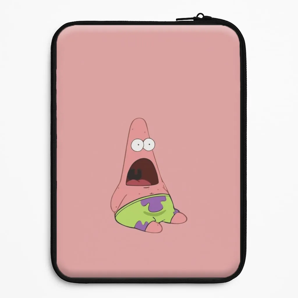 Surprised Patrick Laptop Sleeve Hybrid Pattern Texture Slim Design