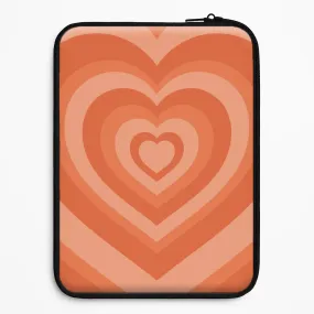 Smooth Craft Orange - Colourful Hearts Laptop Sleeve