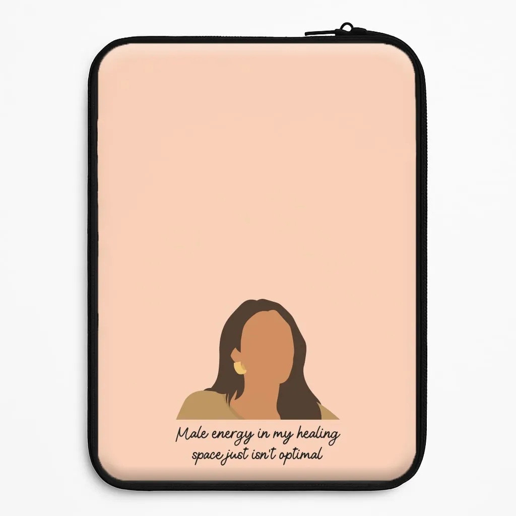 Minimal Pattern Texture Male Energy Laptop Sleeve