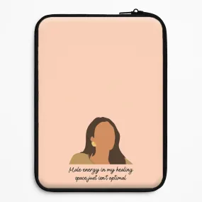 Minimal Pattern Texture Male Energy Laptop Sleeve