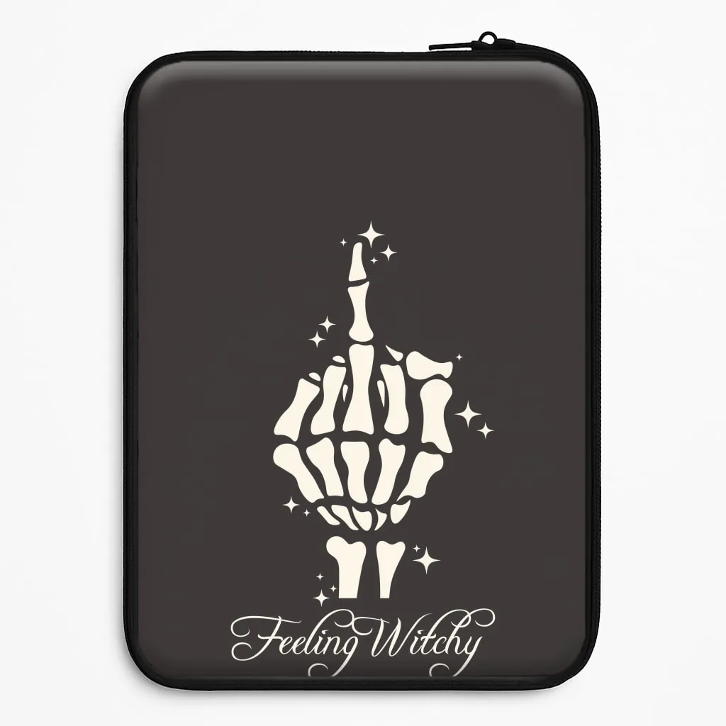 Feeling Witchy Laptop Sleeve Fashionable Texture