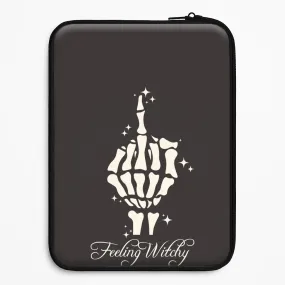 Feeling Witchy Laptop Sleeve Fashionable Texture