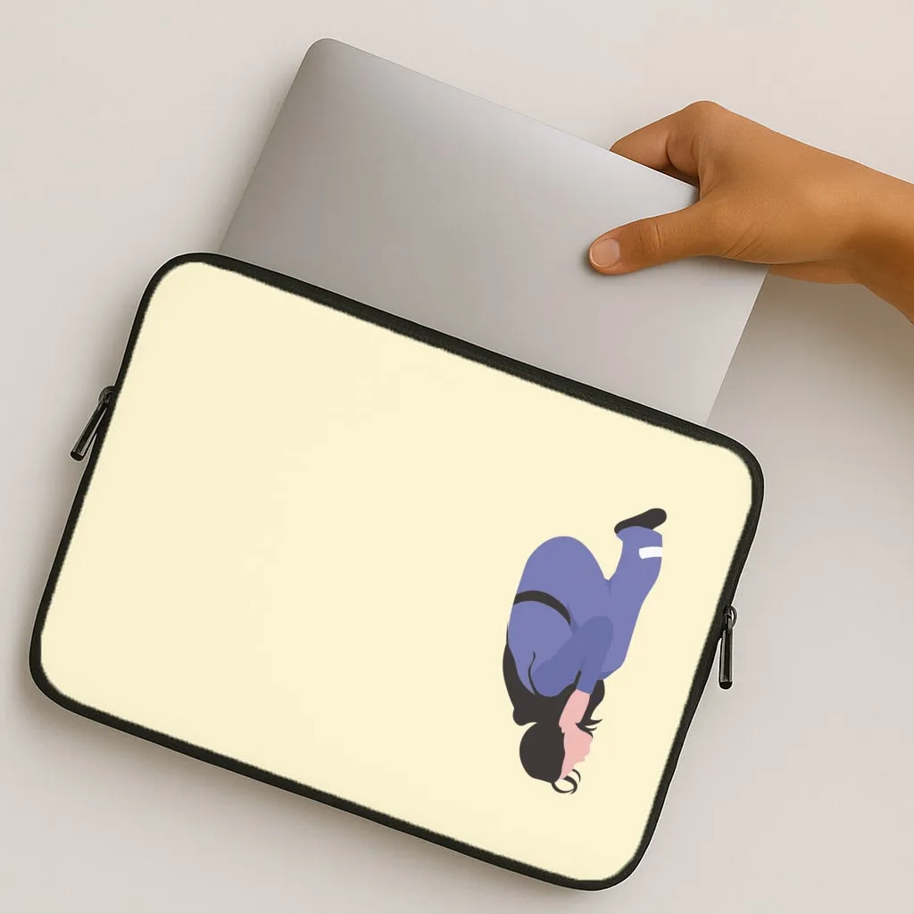 Modern Texture Look High gloss Katy Kissing Ground Laptop Sleeve