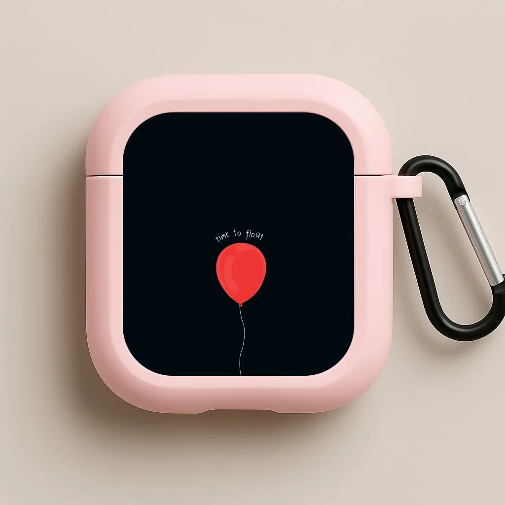 Minimalist Compact Holder Minimalist Gadget Organizer Time To Float - Clown AirPods Case