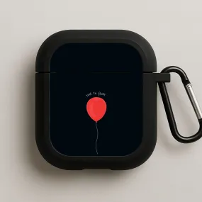 Time To Float - Clown AirPods Case Creative Travel Bag