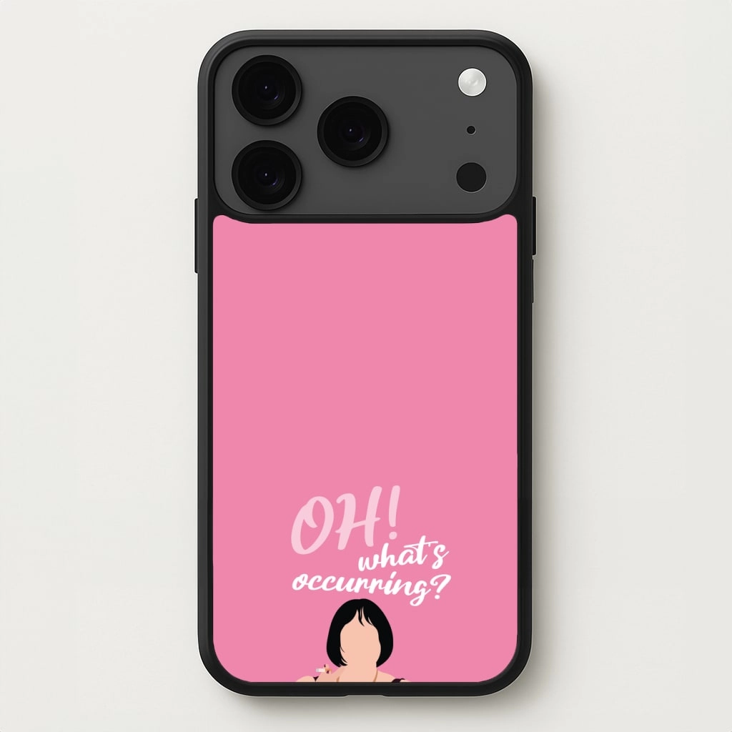 What's Occuring? Phone Case Protective Lining