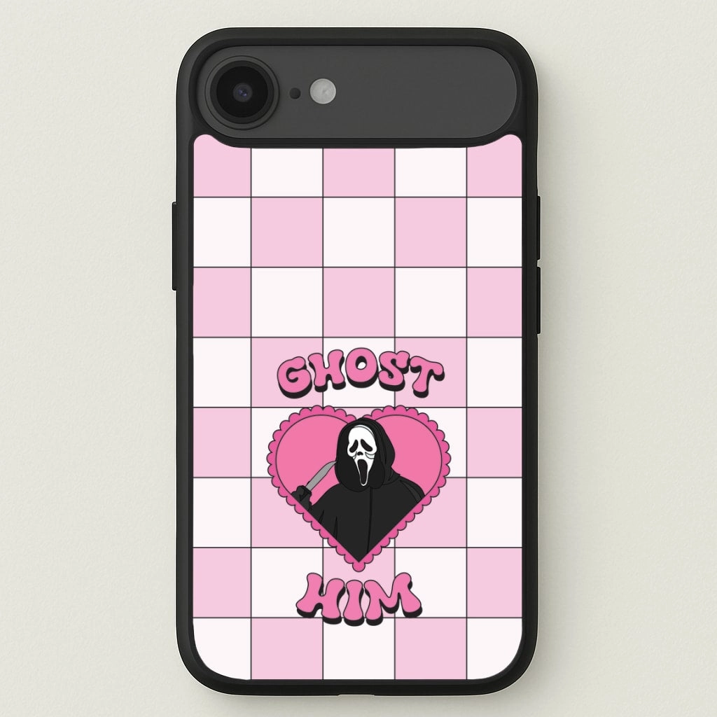 Ghost Him Phone Case Comfort Pattern Texture