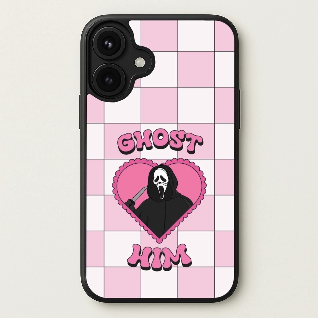 Ghost Him Phone Case Premium Texture Layer Fashion Statement