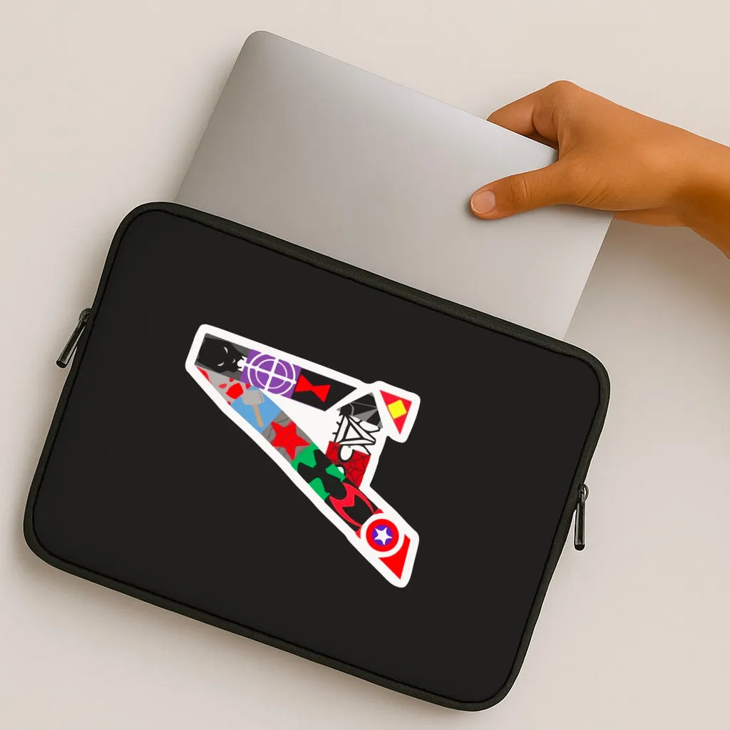 Avengers Logo - Marvel Laptop Sleeve Modern Minimalism