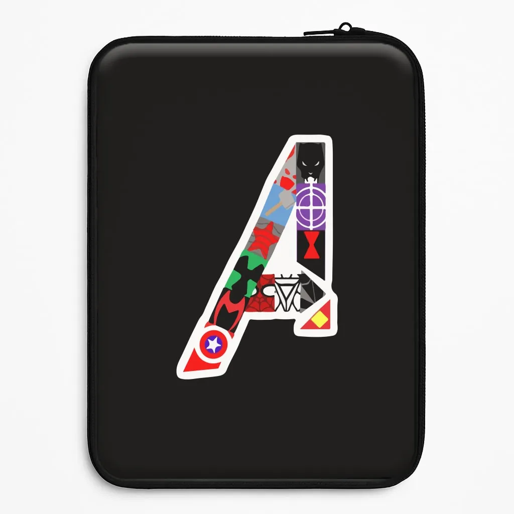 Avengers Logo - Marvel Laptop Sleeve Classic Finish Polished Layer