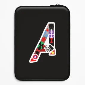 Avengers Logo - Marvel Laptop Sleeve Classic Finish Polished Layer