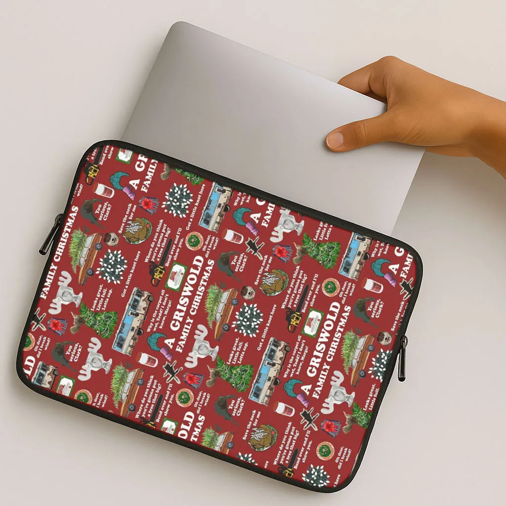 Tough Grip daily accessory Christmas Holiday Collage Laptop Sleeve