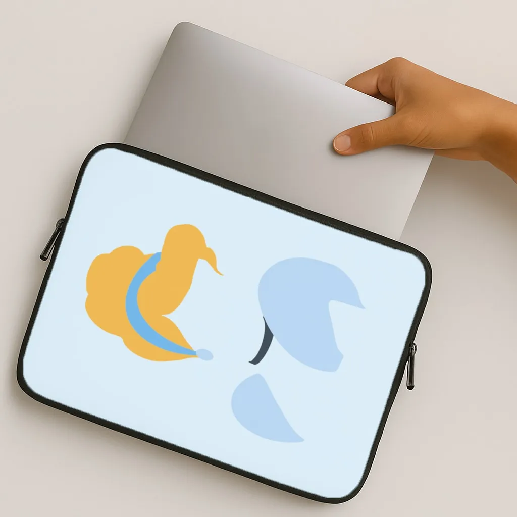 Polished Surface Modern Minimalism Cinderella Laptop Sleeve