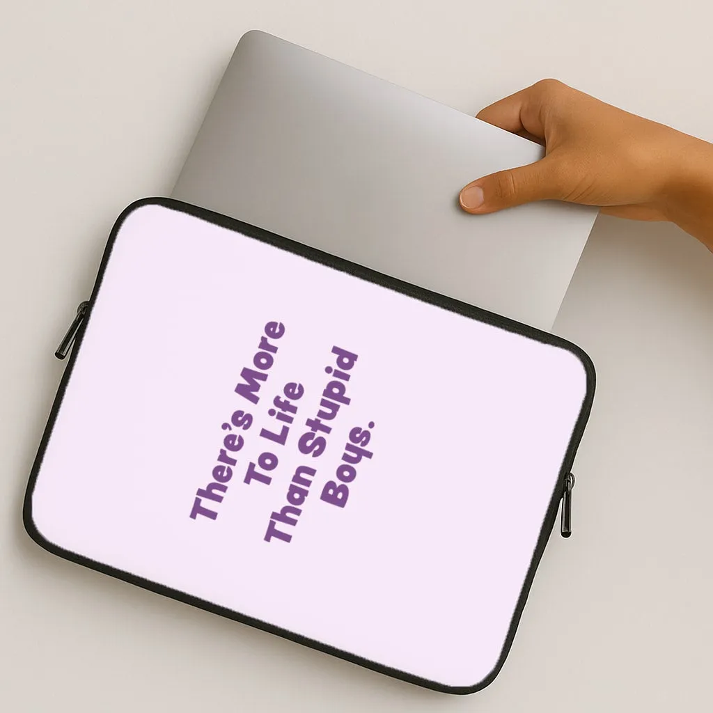 Modern Build More To Life Laptop Sleeve