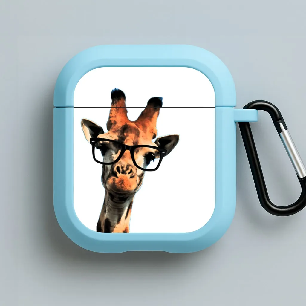 Hipster Giraffe Tumblr AirPods Case ultra thin pocket airpods protector Creative Smooth Cover