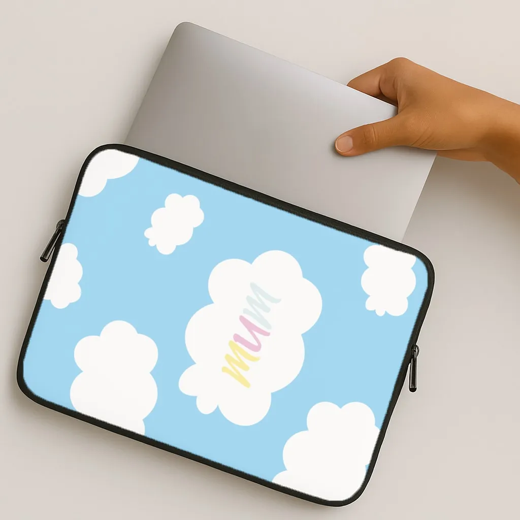 Shock Surface Clouds - Mothers Day Laptop Sleeve