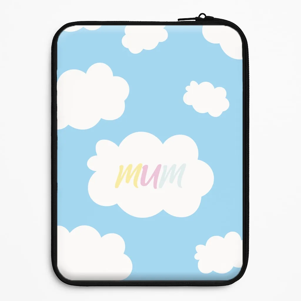 Smooth Layer Texture Clouds - Mothers Day Laptop Sleeve