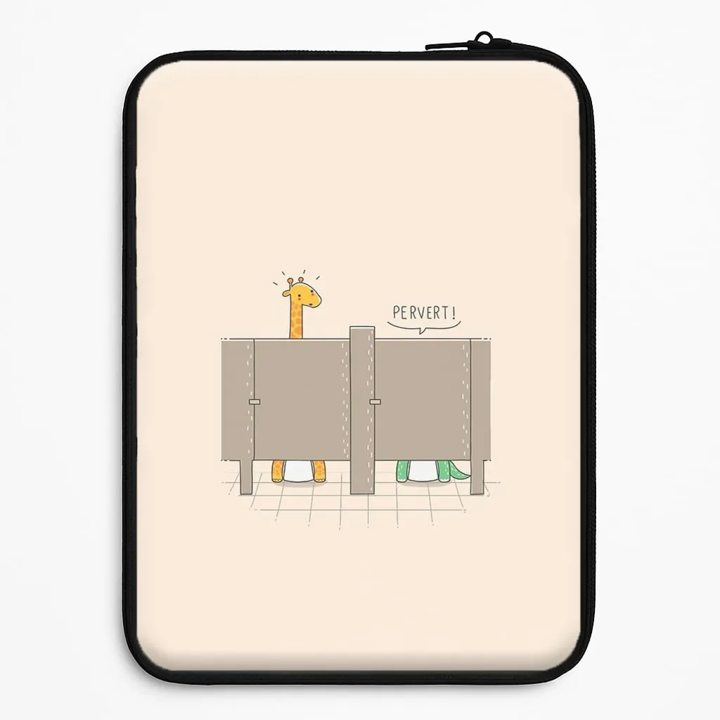 Pervert  - Funny Pun Laptop Sleeve Shock Resistant Build