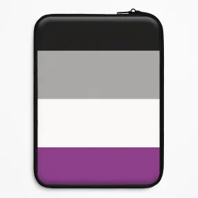 Soft Surface Layer Asexual Flag - Pride Laptop Sleeve