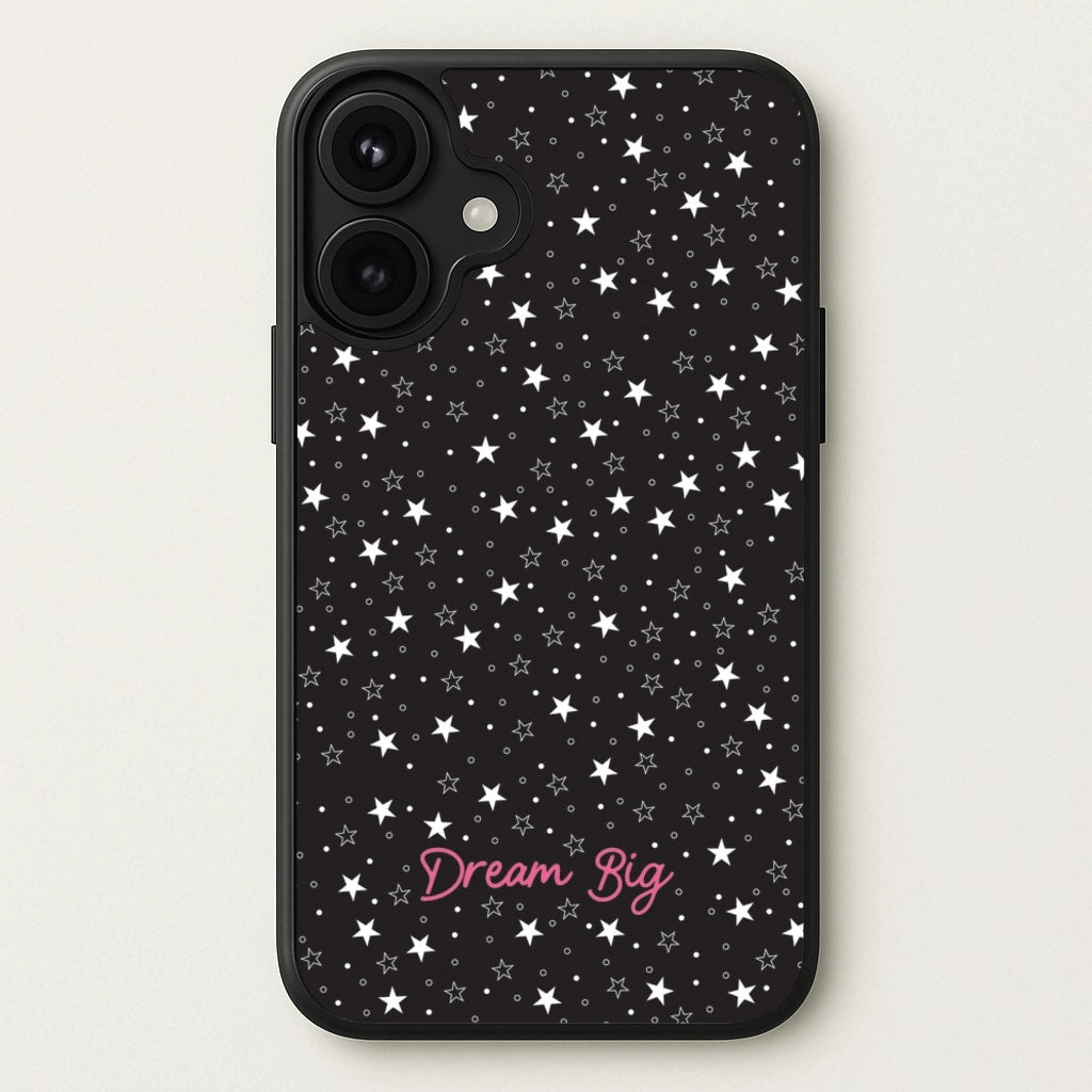 Starry Dream Big Phone Case Sleek Grip Minimal Frame