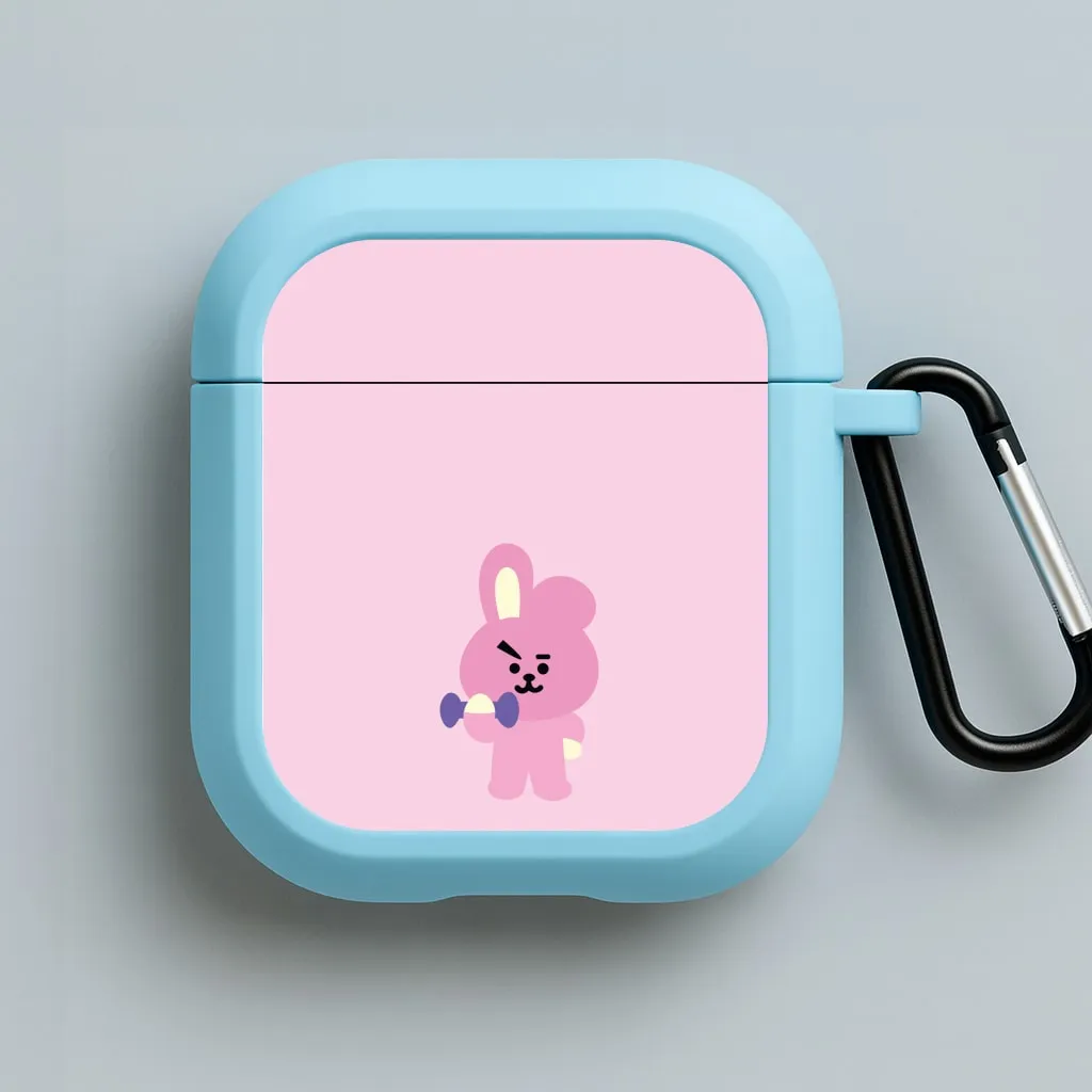 premium travel airpods shell Cooky 21 - K Pop AirPods Case