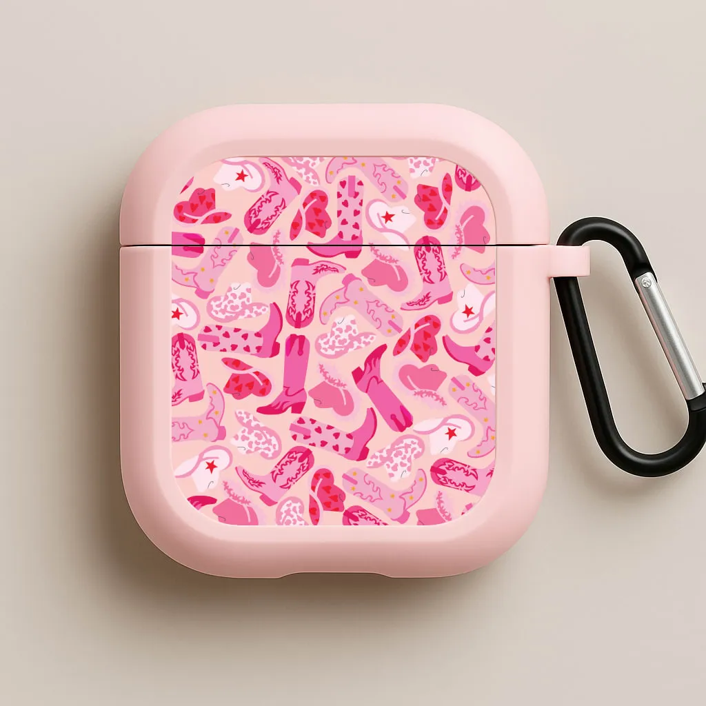 Cowboy Hats And Boots - Western  AirPods Case Stylish Design Case